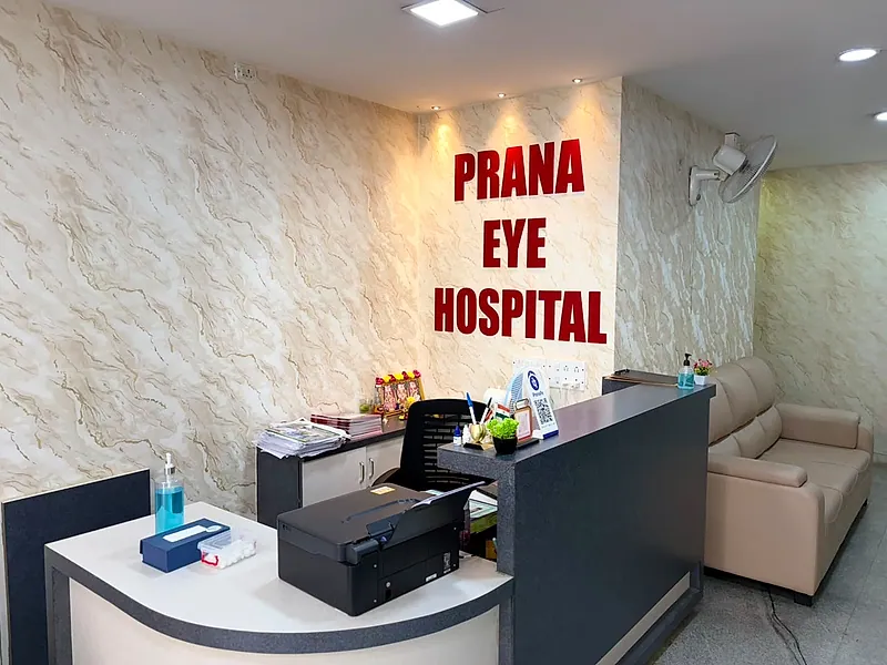 Front desk, Prana Eye Hospital
