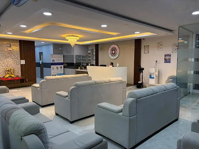 Waiting lounge, Prana Eye Hospital