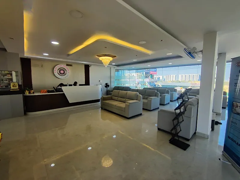 Waiting lounge, Prana Eye Hospital