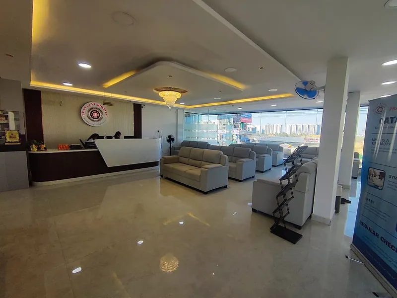 Reception, Prana Eye Hospital